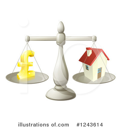 House Clipart #1243614 by AtStockIllustration
