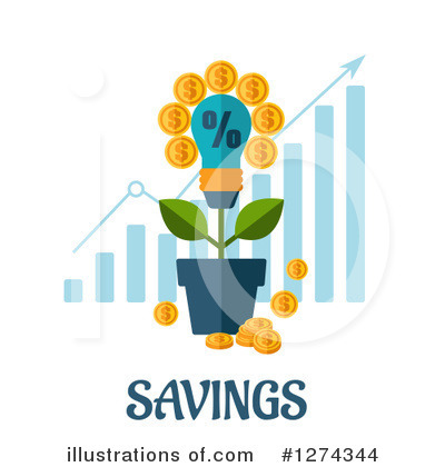 Royalty-Free (RF) Finance Clipart Illustration by Vector Tradition SM - Stock Sample #1274344