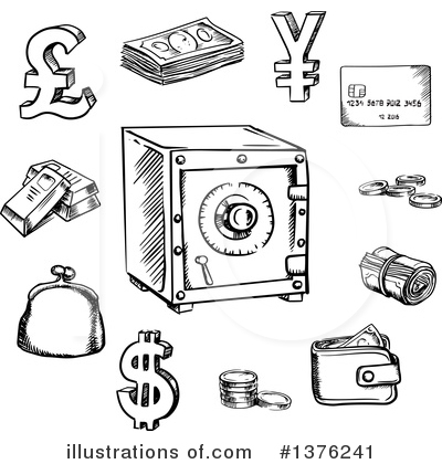 Yen Clipart #1376241 by Vector Tradition SM