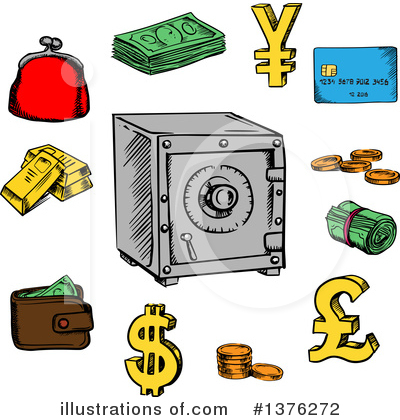 Royalty-Free (RF) Finance Clipart Illustration by Vector Tradition SM - Stock Sample #1376272