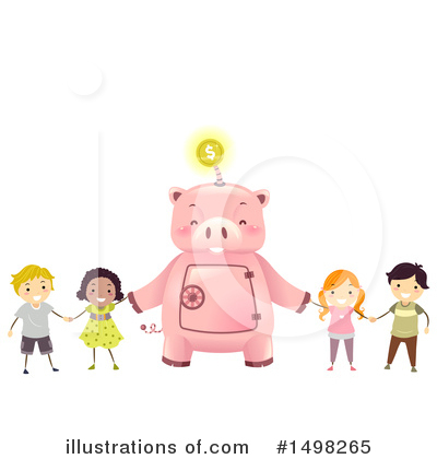 Piggy Bank Clipart #1498265 by BNP Design Studio