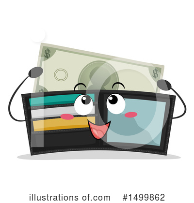 Wallet Clipart #1499862 by BNP Design Studio