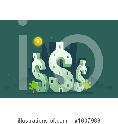 Dollar Symbol Clipart #1607988 by BNP Design Studio