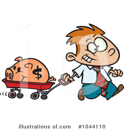 Royalty-Free (RF) Finances Clipart Illustration by toonaday - Stock Sample #1044110