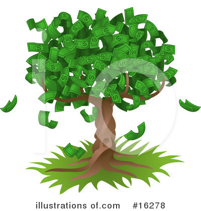 Money Clipart #16278 by AtStockIllustration