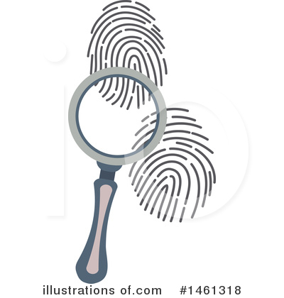 Royalty-Free (RF) Fingerprint Clipart Illustration by Vector Tradition SM - Stock Sample #1461318