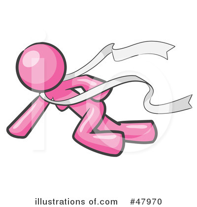 Pink Design Mascot Clipart #47970 by Leo Blanchette