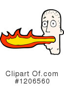 Fire Breathing Clipart #1206560 by lineartestpilot