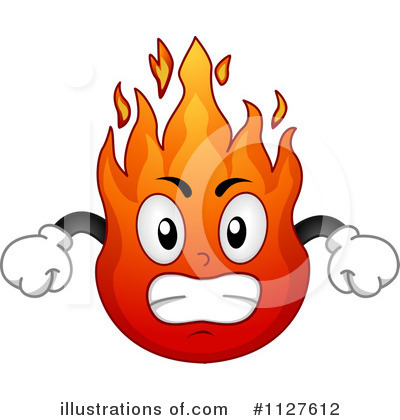 Royalty-Free (RF) Fire Clipart Illustration by BNP Design Studio - Stock Sample #1127612
