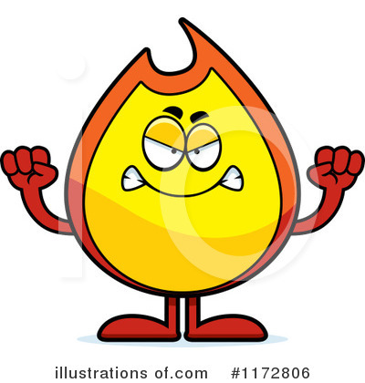 Royalty-Free (RF) Fire Clipart Illustration by Cory Thoman - Stock Sample #1172806