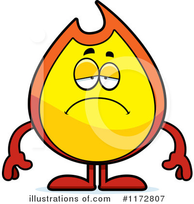Royalty-Free (RF) Fire Clipart Illustration by Cory Thoman - Stock Sample #1172807