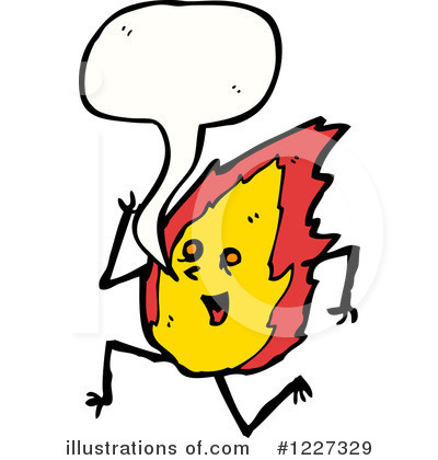 Royalty-Free (RF) Fire Clipart Illustration by lineartestpilot - Stock Sample #1227329