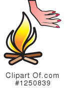 Fire Clipart #1250839 by Lal Perera