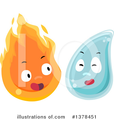 Royalty-Free (RF) Fire Clipart Illustration by BNP Design Studio - Stock Sample #1378451