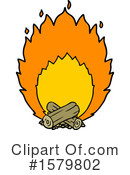 Fire Clipart #1579802 by lineartestpilot