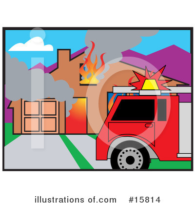 Fire Truck Clipart #15814 by Andy Nortnik