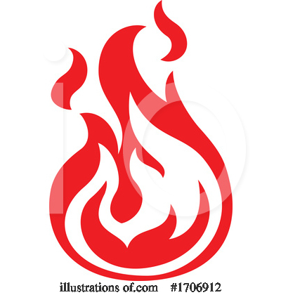 Royalty-Free (RF) Fire Clipart Illustration by AtStockIllustration - Stock Sample #1706912