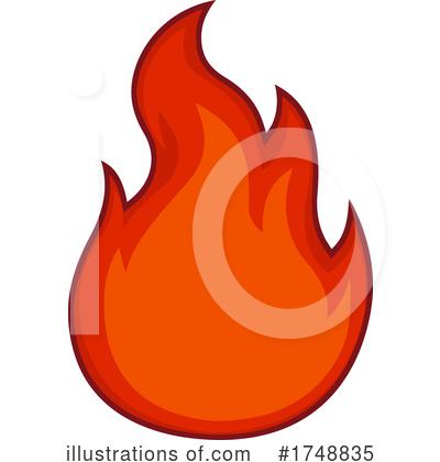 Flame Clipart #1748835 by Hit Toon