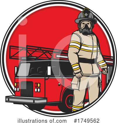 Royalty-Free (RF) Fire Department Clipart Illustration by Vector Tradition SM - Stock Sample #1749562