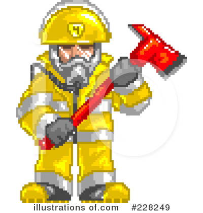 Royalty-Free (RF) Fire Department Clipart Illustration by Tonis Pan - Stock Sample #228249