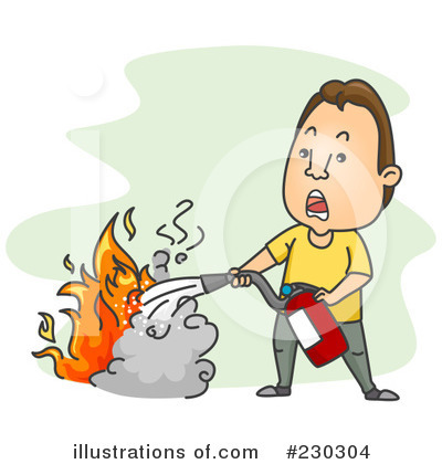 Fire Extinguisher Clipart #230304 by BNP Design Studio