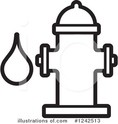 Fire Hydrant Clipart #1242513 by Lal Perera