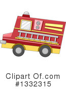 Fire Truck Clipart #1332315 by BNP Design Studio