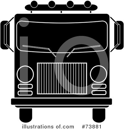 Royalty-Free (RF) Fire Truck Clipart Illustration by Pams Clipart - Stock Sample #73881