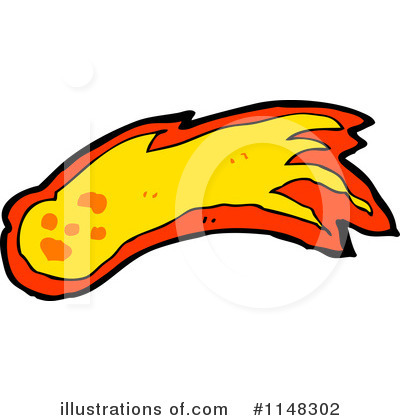 Royalty-Free (RF) Fireball Clipart Illustration by lineartestpilot - Stock Sample #1148302