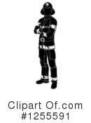 Firefighter Clipart #1255591 by AtStockIllustration