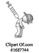 Firefighter Clipart #1687744 by Leo Blanchette