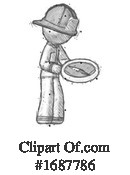 Firefighter Clipart #1687786 by Leo Blanchette