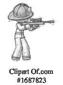 Firefighter Clipart #1687823 by Leo Blanchette