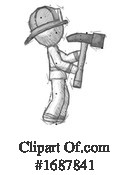 Firefighter Clipart #1687841 by Leo Blanchette