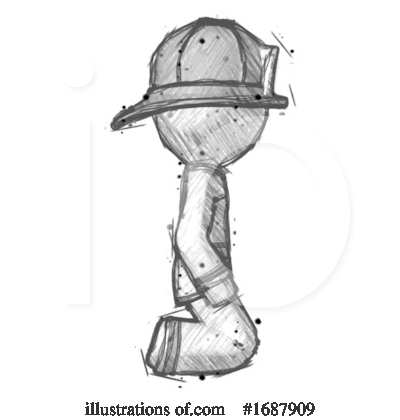 Royalty-Free (RF) Firefighter Clipart Illustration by Leo Blanchette - Stock Sample #1687909