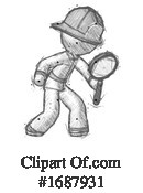 Firefighter Clipart #1687931 by Leo Blanchette