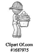 Firefighter Clipart #1687975 by Leo Blanchette