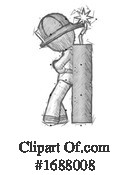 Firefighter Clipart #1688008 by Leo Blanchette