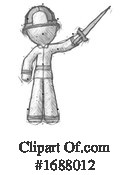 Firefighter Clipart #1688012 by Leo Blanchette