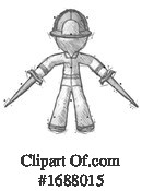 Firefighter Clipart #1688015 by Leo Blanchette