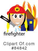 Firefighter Clipart #84842 by Pams Clipart
