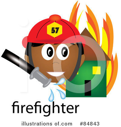 Firefighter Clipart #84843 by Pams Clipart