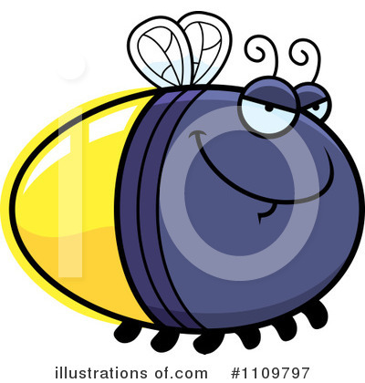 Royalty-Free (RF) Firefly Clipart Illustration by Cory Thoman - Stock Sample #1109797