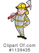 Fireman Clipart #1139435 by patrimonio