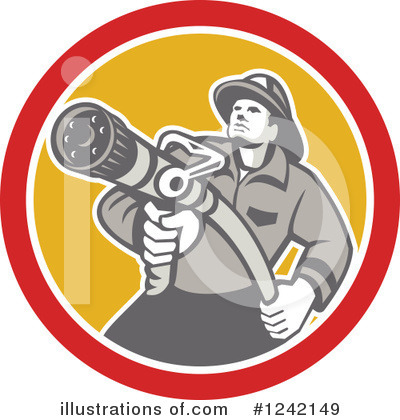 Fire Department Clipart #1242149 by patrimonio