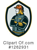 Fireman Clipart #1262931 by patrimonio
