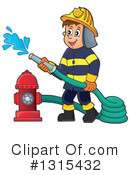 Fireman Clipart #1315432 by visekart