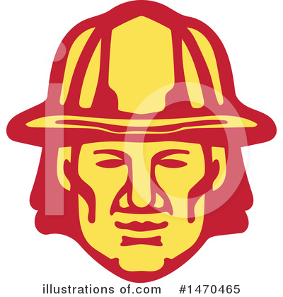 Royalty-Free (RF) Fireman Clipart Illustration by patrimonio - Stock Sample #1470465