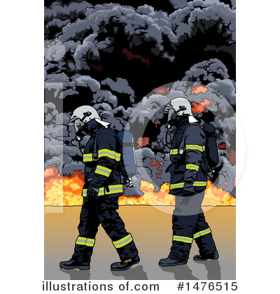 Flames Clipart #1476515 by dero