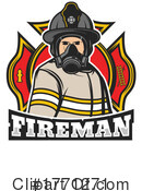 Fireman Clipart #1771271 by Vector Tradition SM